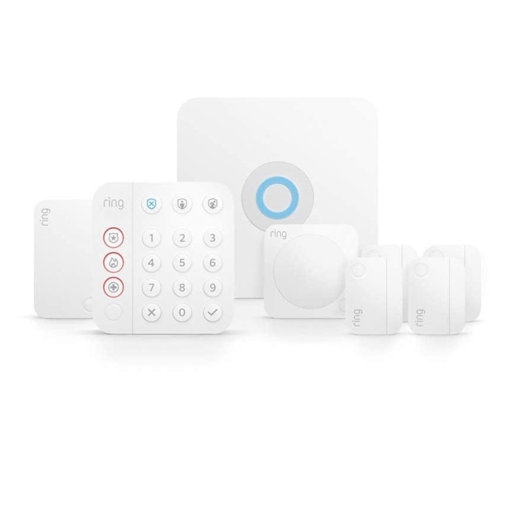 Ring Alarm 8-Piece Kit – Wireless Smart Home Security System - Open Box, Unused